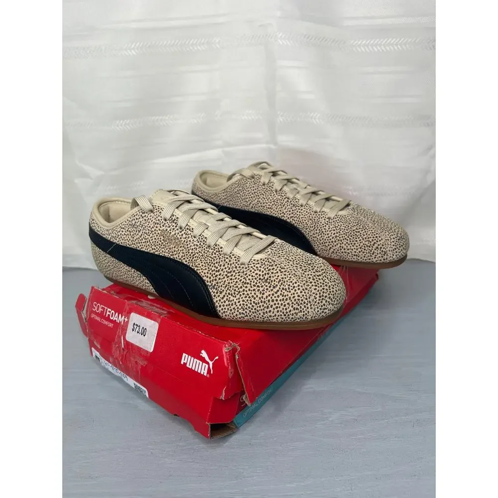 PUMA Tackle Topcat Sneakers Toasted Almond Black Gum Womens Size 10M